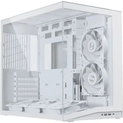 Корпус для ПК Lian Li O11 Dynamic Mini V2 Flow, White (G99.O11DMIV2FW.00)