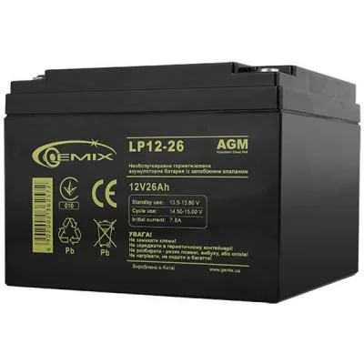 Батарея до ДБЖ Gemix LP 12В 26Ач (LP12-26)