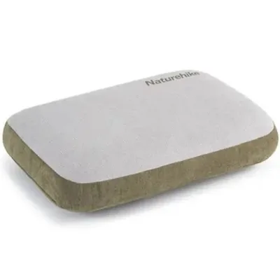 Туристична подушка Naturehike NH22ZT002 з пам'яттю 50x32x11 см Grey (6927595708590)