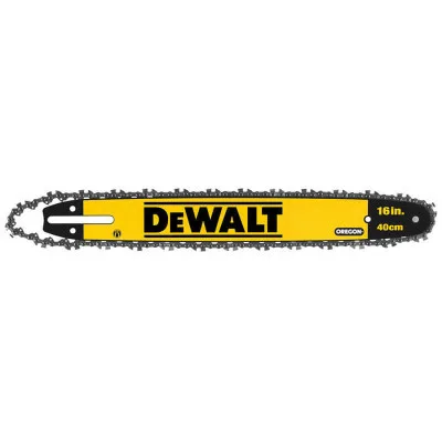 Шина для ланцюгової пили DeWALT 16''/40 см, з ланцюгом 3/8'', 1.1 мм, (DT20660)