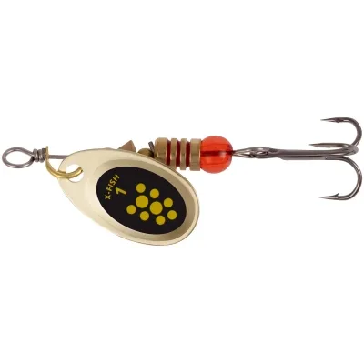 Блешня X-Fish Spike 2.5g 1 Gold black lime (1917.06.32)