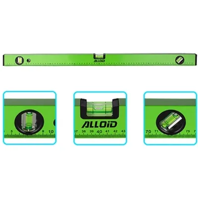 Рівень Alloid 80см, 3 капсули (LD-151080)
