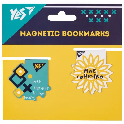 Закладки для книг Yes магнітні My Ukraine, 2шт 1 (708122)