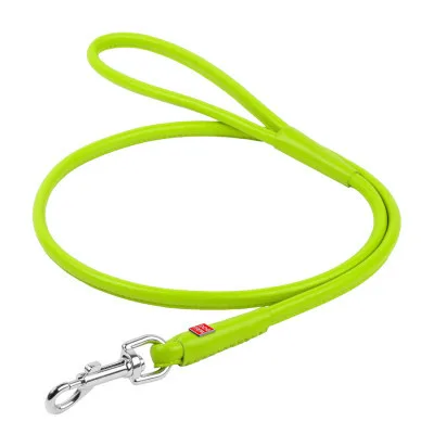 Повідець для собак WAUDOG Glamour круглий XS d 4 мм Д 122 см салатовий (33885)