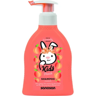 Дитячий шампунь Sanosan Kids Персик 200 мл (4003583211142)