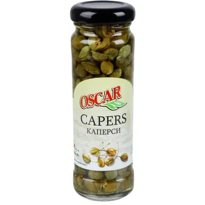 Овочева консервація Oscar foods Каперси 100 г (4820271380078)