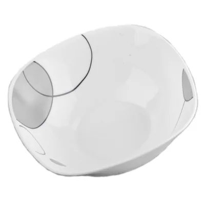 Салатник Vittora "Сірі Бульбашки" Square 16,5 см (V-165Sgb) (упаковка 6 шт)