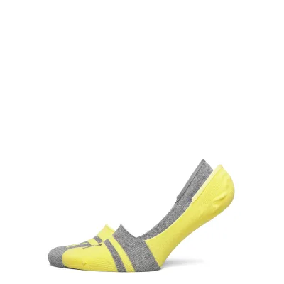 Шкарпетки Puma Heritage Footie Unisex 2P 281010001-003 жовтий, сірий 39-42 (8718824801407)