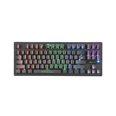 Клавіатура Xtrike ME GK-979 5 colors-LED Mechanical Red Switch USB Black (GK-979)