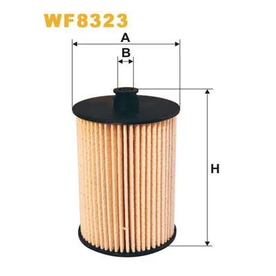 Фільтр паливний Wixfiltron WF8323