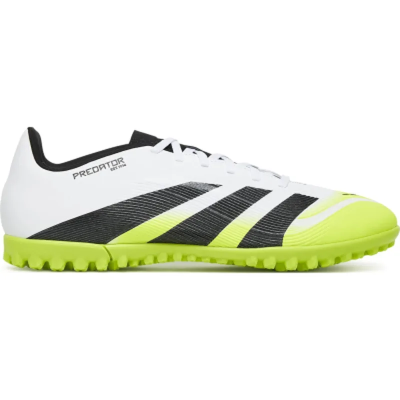 Сороконіжки Adidas Predator Club TF JH8854 білий, чорний, зелений 42 (8UK) 25.9 см (4067907703751)