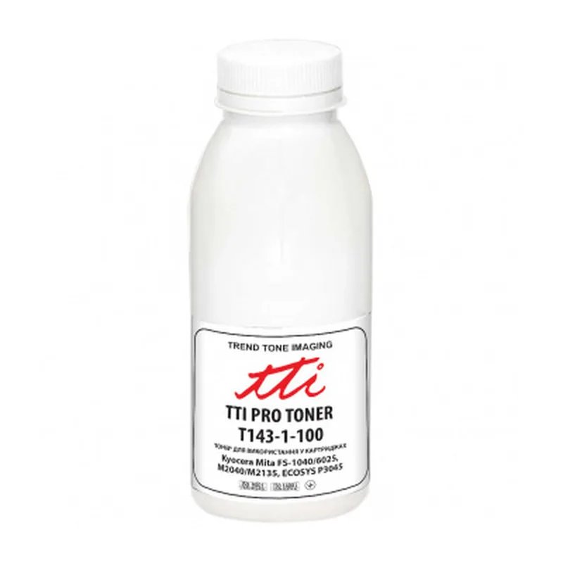Тонер Kyocera Mita FS-1040/6025, M2040/M2135, ECOSYS P3045 , 100г Black TTI (T143-1-100)