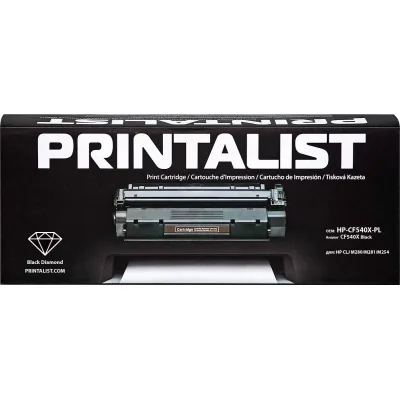 Картридж Printalist HP CLJ M280/M281/M254/ CF540X Black (HP-CF540X-PL)