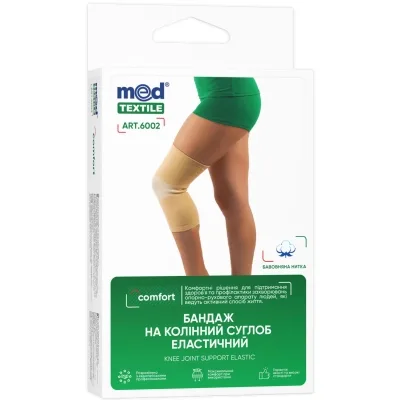 Бандаж MedTextile МТ Бандаж на колінній суглоб еластичний, розмір XLшт (7640162324373)