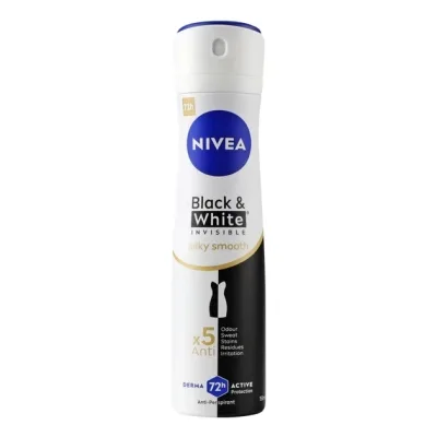 Антиперспірант Nivea Black & White Invisible Silky Smooth Anti-Perspirant 150 мл (5900017064000)