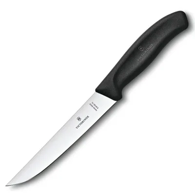 Кухонний ніж Victorinox SwissClassic Carving 15 см Black (6.8103.15B)