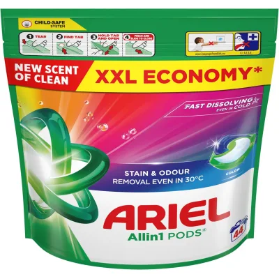 Капсули для прання Ariel Pods All-in-1 Color Для кольорового 44 шт. (8700216764544)