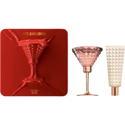 Набір косметики Pepe Jeans Life Is Now For Her Gift Set Парфумована вода 80 мл + Лосьйон для тіла 100 мл (8436611104653)