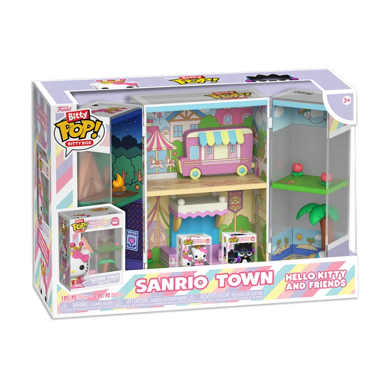 Ігровий набір Funko Pop Bitty POP! Boxes серії Sanrio - Містечко Санріо (93567)