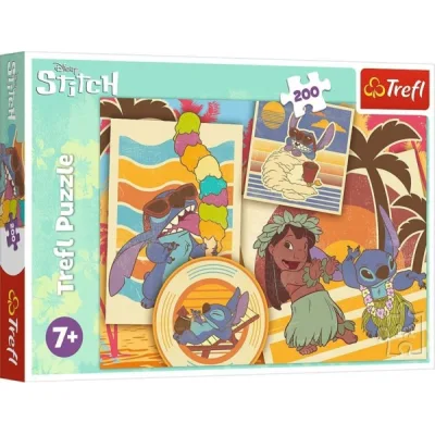 Пазл Trefl Lilo&Stitch Музичний світ 200 елементів (5900511133042)