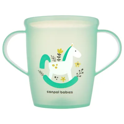 Набір дитячого посуду Canpol babies TOYS кружка з ручками 250 мл, зелена (2/101_gre)