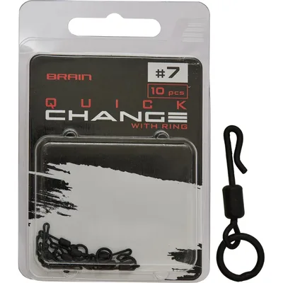 Вертлюг Brain Quick Change With Ring No.7 (10 шт/уп) SGCA-8021-7 (1858.24.67)