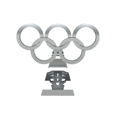Конструктор Metal Time Колекцiйна модель Rings of Strength Олімпійські кільця (MT021Y)