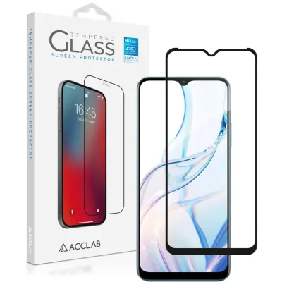 Скло захисне ACCLAB Full Glue Realme C30S Black (1283126551888)