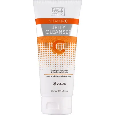 Гель для вмивання Face Facts Vitamin C Jelly Cleanser Желе з вітаміном С 150 мл (5031413925968)
