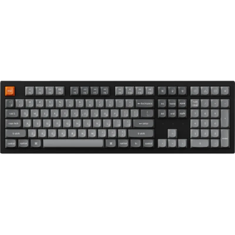 Клавіатура Keychron K10 Max Keychron Super Banana Switch RGB UA Black (K10M-H4-UA)