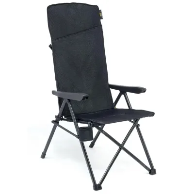 Крісло складане Uquip Justy XL Black (244053) (DAS303233)