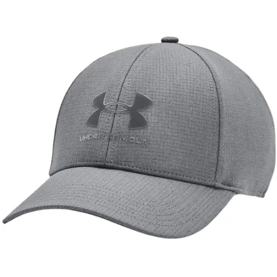 Кепка Under Armour UA Isochill Armourvent STR сірий 1361529-012 M/L (194514073947)