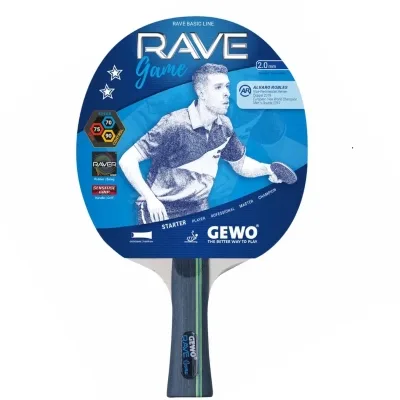 Ракетка для настільного тенісу Gewo Rave Game FL (860200001) (931042)