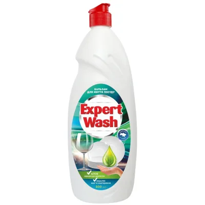 Засіб для ручного миття посуду Expert Wash Алое 500 мл (4820197122196)