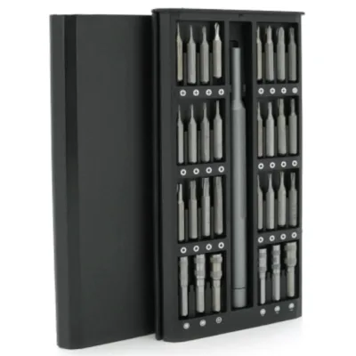 Викрутка Voltronic 63 в 1, тримач 115мм, біти S2, магнітні, алюміній, Box (YT-63-1-S2)