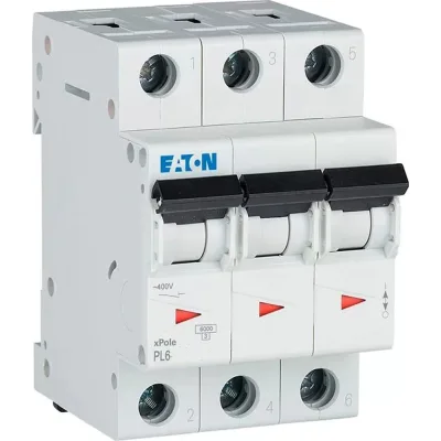 Автоматичний вимикач Eaton 3-п. М3 С 32А PL6 6кА