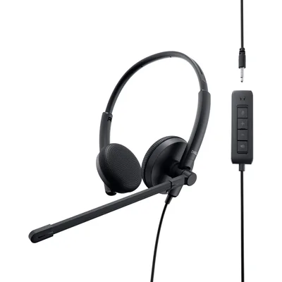Навушники Dell WH1022 Stereo Headset Black (520-AAVV)