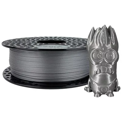 Пластик для 3D-принтера AzureFilm PLA SILK 1,75mm 1kg Silver (FL171-9007)