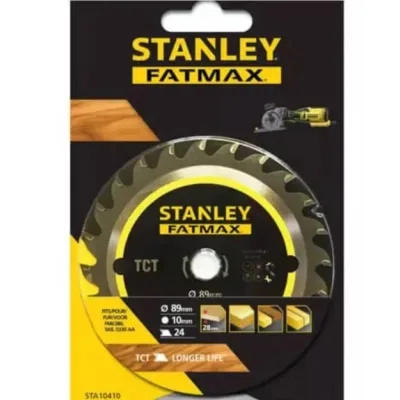 Диск пильний Stanley TCT MULTI SAW, 89 x 10 мм, 24 z, швидкий пропил, для FME380 (STA10410)
