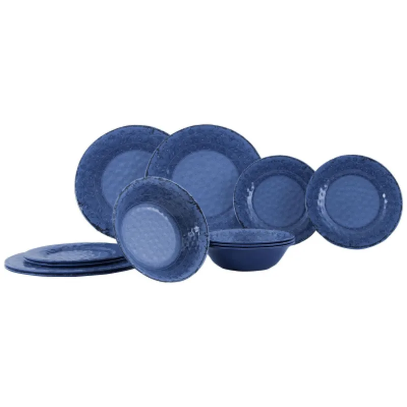 Набір для пікніка Gimex Tableware Stone 12 Pieces 4 Person Azure (6917104) (DAS303881)