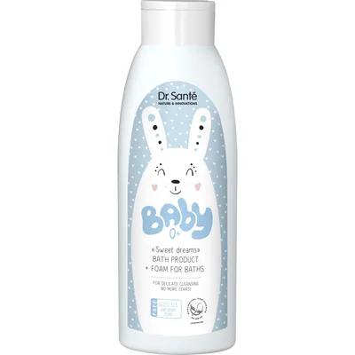 Засіб для купання Dr. Sante Baby + піна для ванн 500 мл (4823015932359)