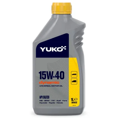 Моторна олива Yuko DYNAMIC 15W-40  1л (4823110401590)