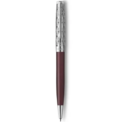 Ручка кулькова Parker SONNET 17 Metal & Red Lacquer CT BP (68 332)