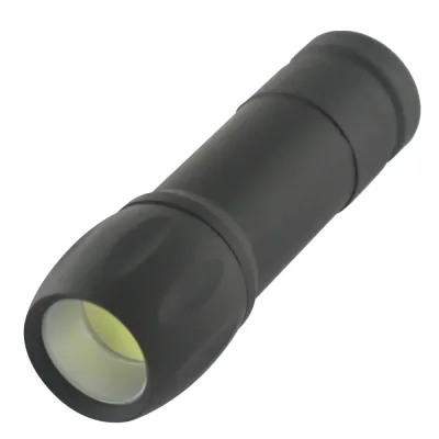Ліхтар Quantum mile black 3W COB 3xAAA 24шт/уп (QM-FL1046-CB)