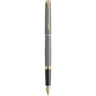 Ручка пір'яна Waterman HEMISPHERE Metallic Stone Grey GT  FP F (12 091)