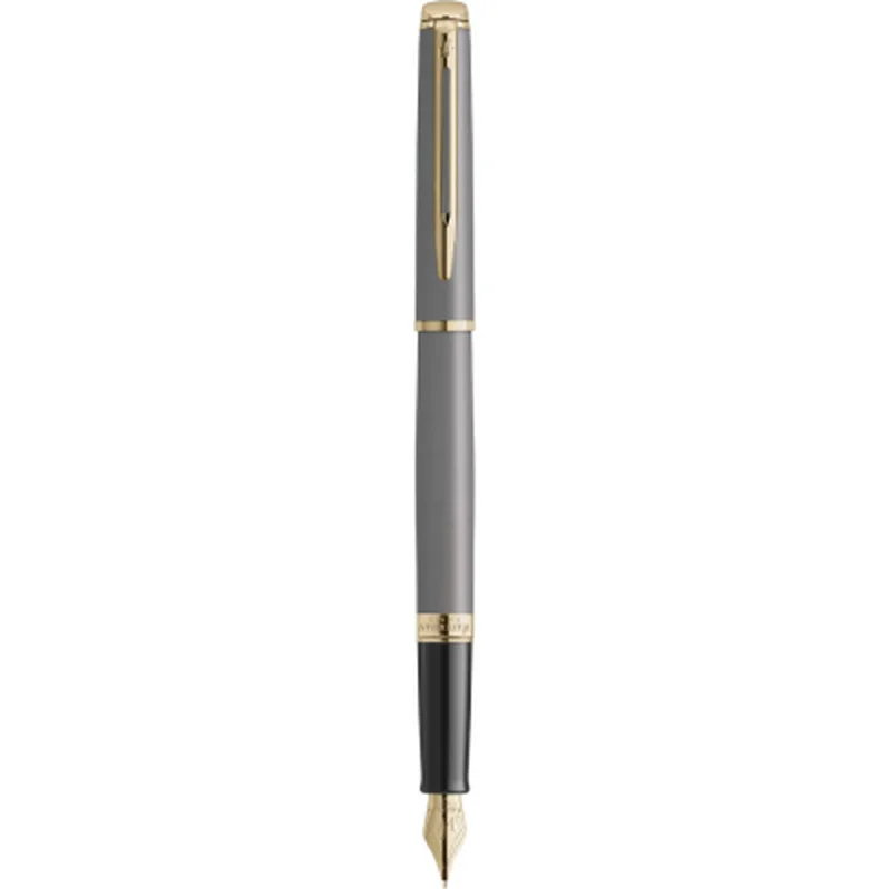 Ручка пір'яна Waterman HEMISPHERE Metallic Stone Grey GT FP F (12 091)