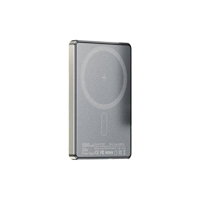 Батарея універсальна Essager 5000mAh Cross-border magnetic 20W PD QC/3.0 (EDY5K-YJ0A-Z)