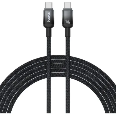 Дата кабель USB-C to USB-C 1.0m 100W black Baseus (P10374902111-00)