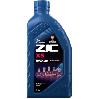Моторна олива ZIC 10W-40 X5 1л (132622)