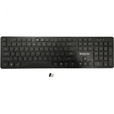 Клавіатура Defender Comfort MT Wireless UA Black (450950)